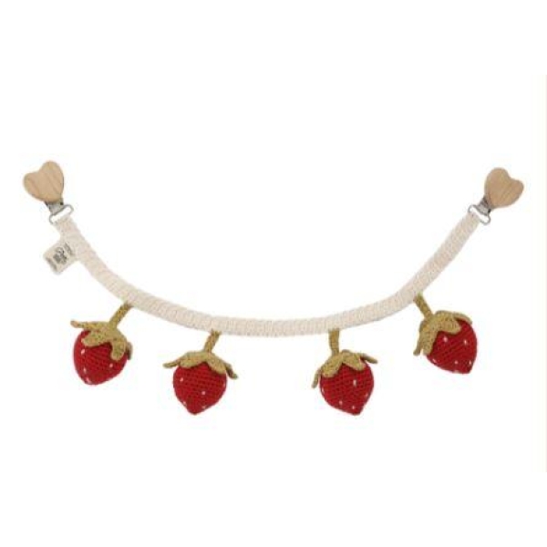 Patti Oslo - Strawberry Pram Chain with bell