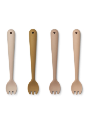 Liewood Scott feeding fork 4-pack