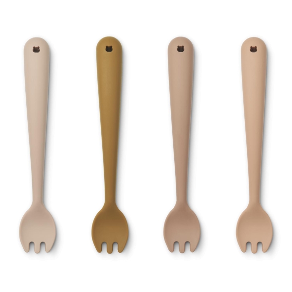 Liewood Scott feeding fork 4-pack