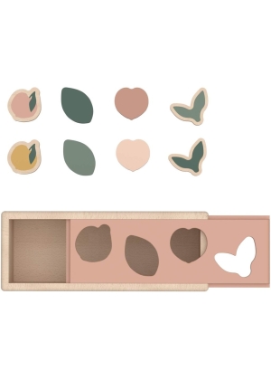 Liewood Midas puzzle box, Peach/pale
