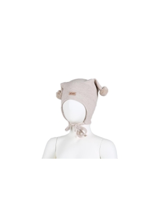 KIVAT Vårlue m/vindstopper, Melert Beige