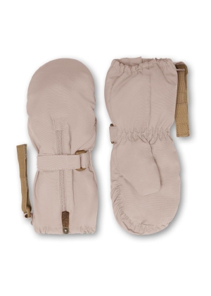 Mini A Ture MATCESAR fleece lined gloves, Adobe rose