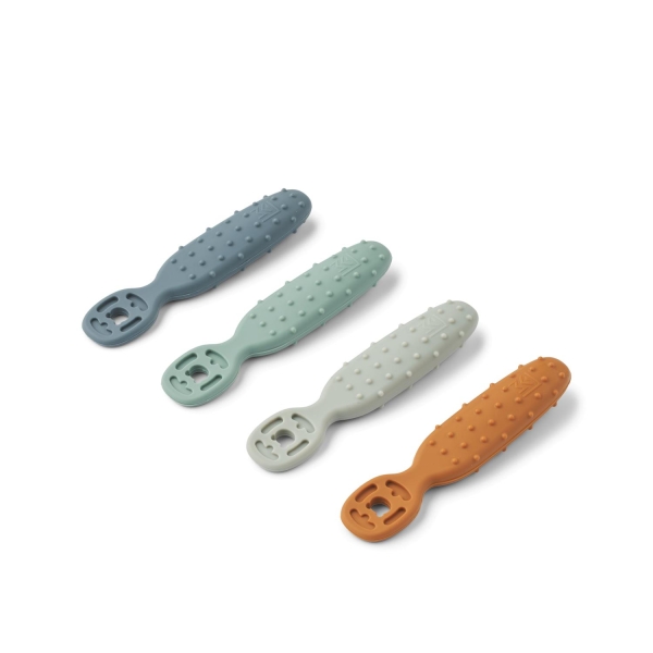 Liewood   Caelia Baby Learning Spoon 4-Pack
