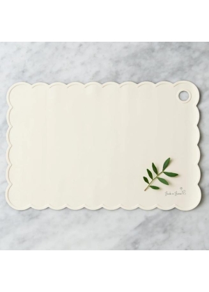 JACK O JUNO Poppy Placemat, Cream
