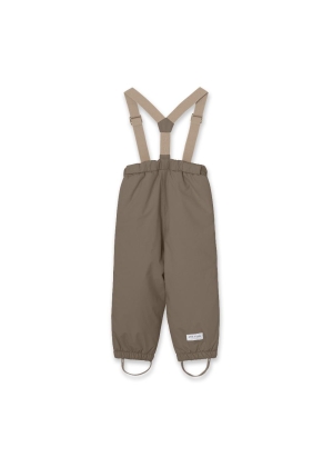 Mini a Ture MATWILAS snow pants, Morel grey