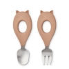 Liewood Stanley Baby set, Cat / Tuscany rose