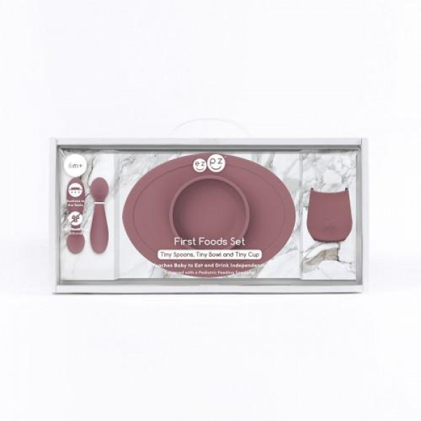 Ezpz - First Foods Set (Mauve)
