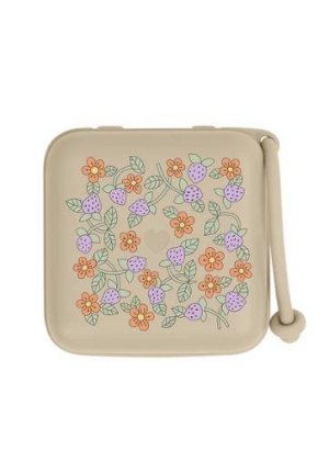 BIBS x LIBERTY Pacifier Box - Strawberries and Cream Vanilla