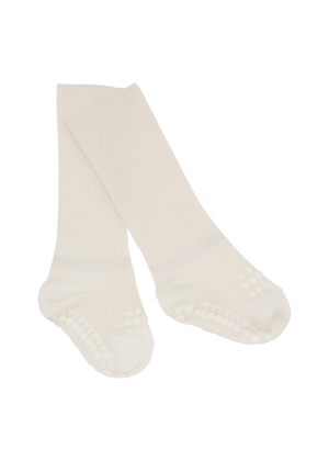 Gobabygo Non-Slip Socks Bamboom, Off-White