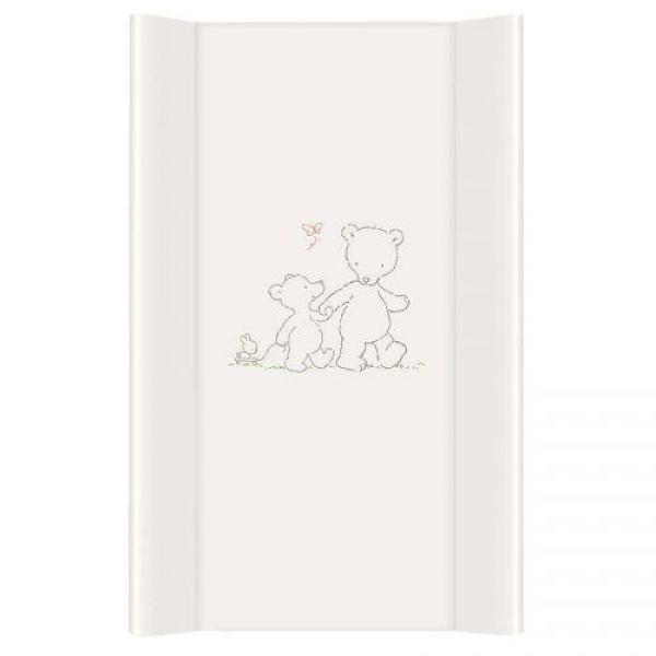 Stellepute, Ceba Baby, Hvit med bamse, 50x80 cm