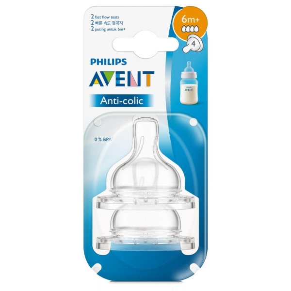 AVENT Flaskesmokk Classic Anti-Colic 6m+