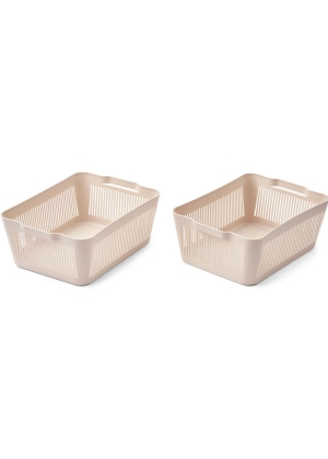 Liewood Makeeva basket 4pk L , Sandy