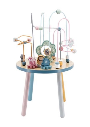 Wire Beads Table Multicolor