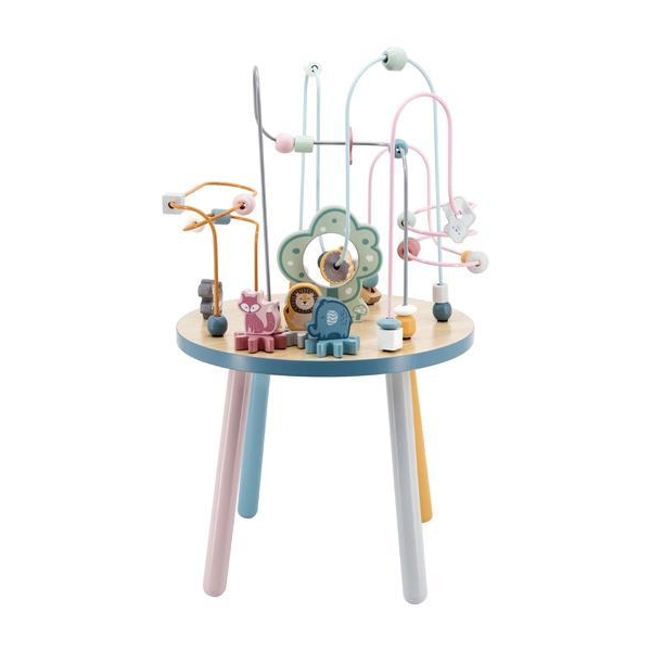 Wire Beads Table Multicolor