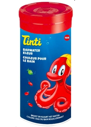Tinti fargepatroner rød, 10 pack