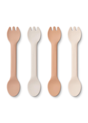Liewood  Jan 2 in 1 Cutlery 4-Pack