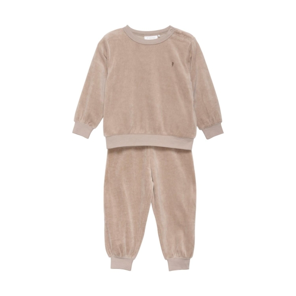 Fixoni Velour Set, Beige