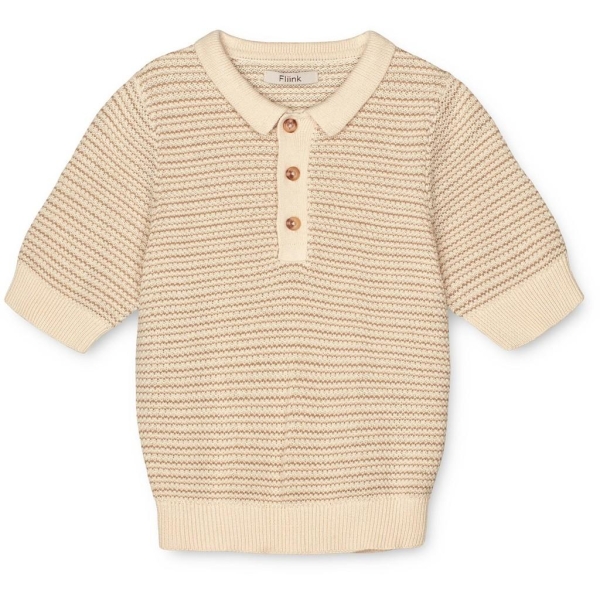 Fliink Utuly SS polo, Beige
