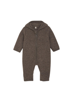 HUTTELIHUT Pram Suit Ears Wool Fleece (M)