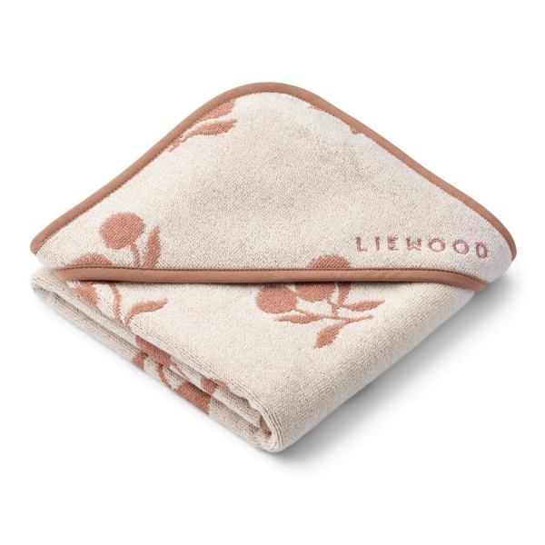 Liewood ALBA BABY TOWEL, Peach/sea shell