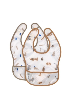 Lightweight Bib (2 pcs), Little Mateys royal blue