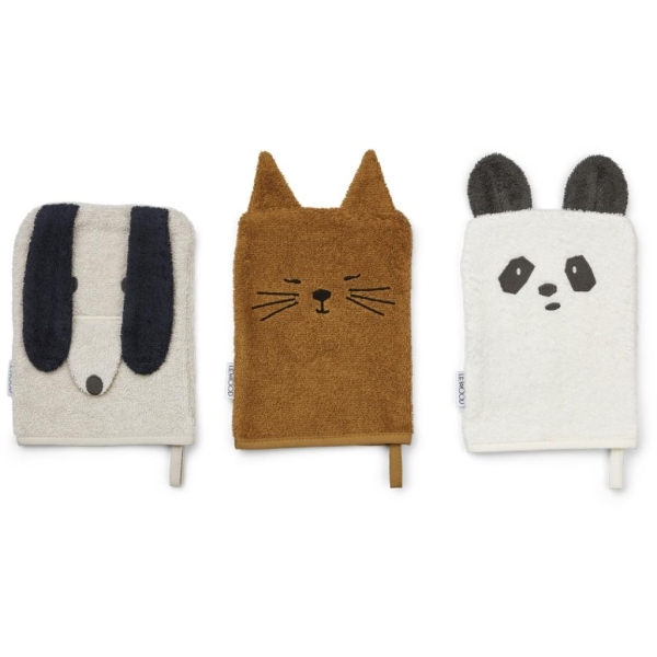 Liewood, Sylvester washcloth, Animal mix