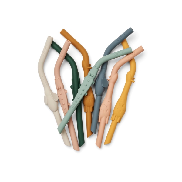 Liewood  Carlson All Together Straw 8-Pack