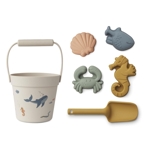 Liewood Dante beach set, Sea creature / Sandy