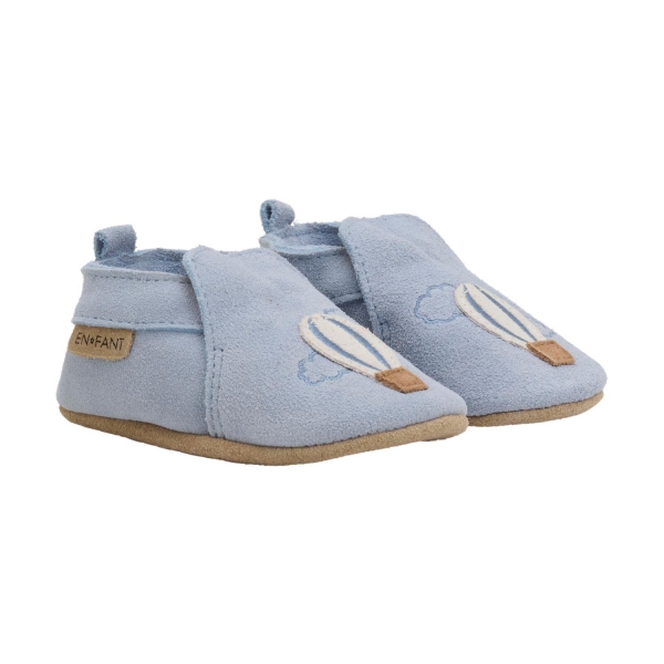 En Fant Slippers Suede Animal