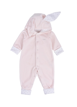Livly Bunny Coverall Pink Plush, Rosa heldress