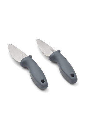 Liewood Perry cutting knife set, Whale Blue