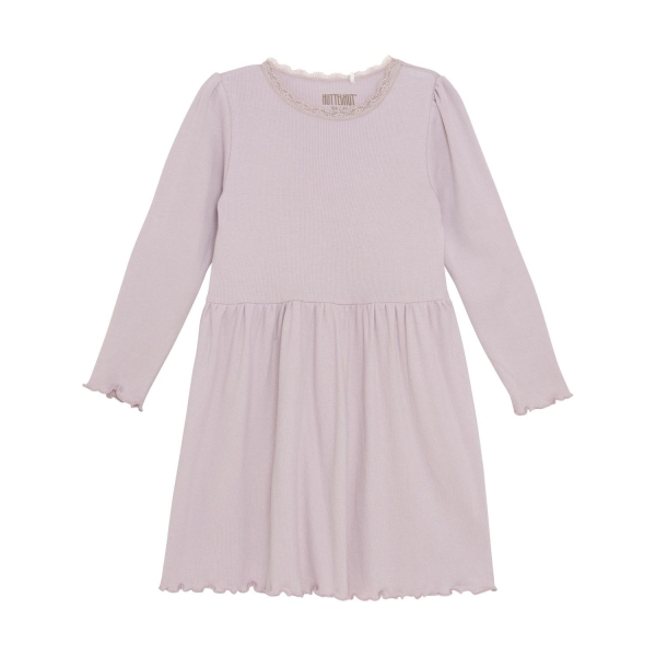 HUTTEliHUT Dress LS Rib