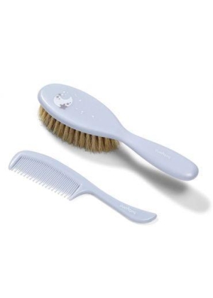 Babyono Supersoft Natur Hårbørste, Grey