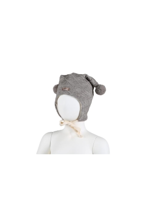 Kivat Knytelue i ull/bomull, Beige
