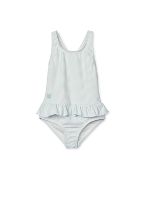 Liewood  Amara Stripe Swimsuit, Stripe Pure sky