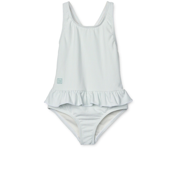 Liewood  Amara Stripe Swimsuit, Stripe Pure sky