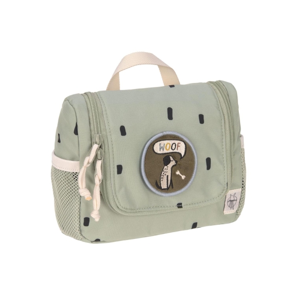 Lassig Toalettveske, Happy Prints light olive