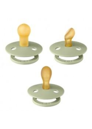 BIBS Try-It Collection 3 Pack 0-6 mnd, Sage