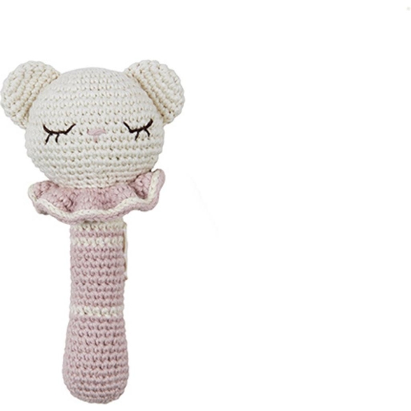 Patti Oslo Tiffani Teddy Rattle with bell