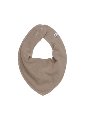Pippi  Bandana Bib, Silver Mink