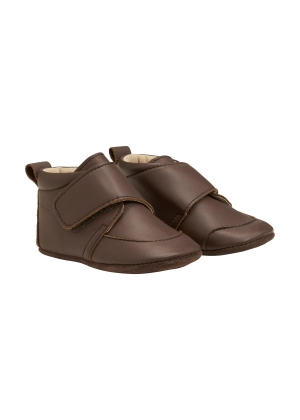 En Fant Baby Leather slippers, Brown