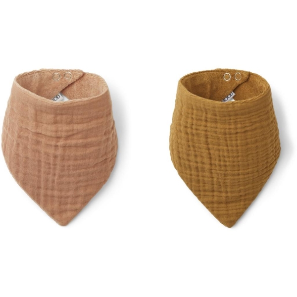 Liewood, Andrea Bib, Tuscany Rose/Golden Caramel Mix