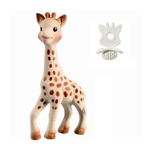 Biteleke og smokk, gavesett - Sophie la Girafe