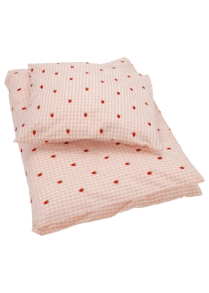 Floss Dolly Duvet+Pillow Baby 70x100, Rosa