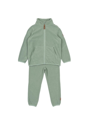 Mikk-line Fleece-Set, Grønn