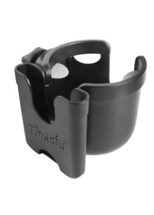 Tinkafu - Koppholder m/ mobilholder, svart