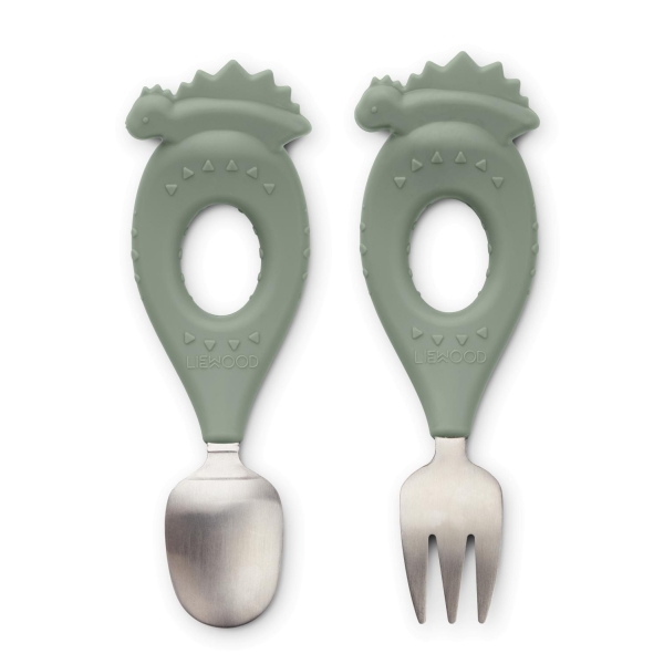 Liewood Stanley Baby set, Dino/Faune Green