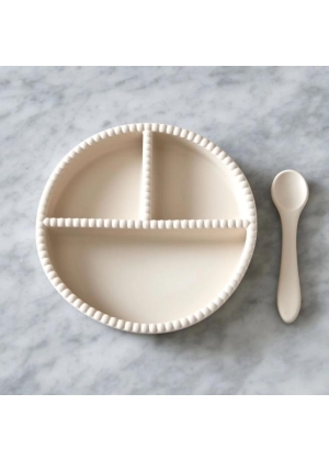 JACK O JUNO Little Bubble Dining Set, Cream