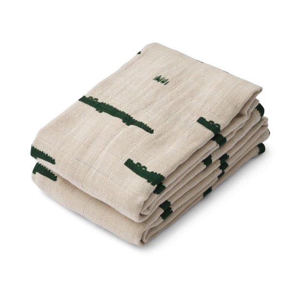 Liewood  Lewis Muslin Cloth 2-Pack