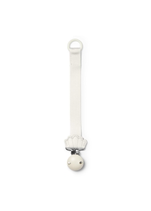 Elodie - Pacifier Clips Wood, Vanilla White